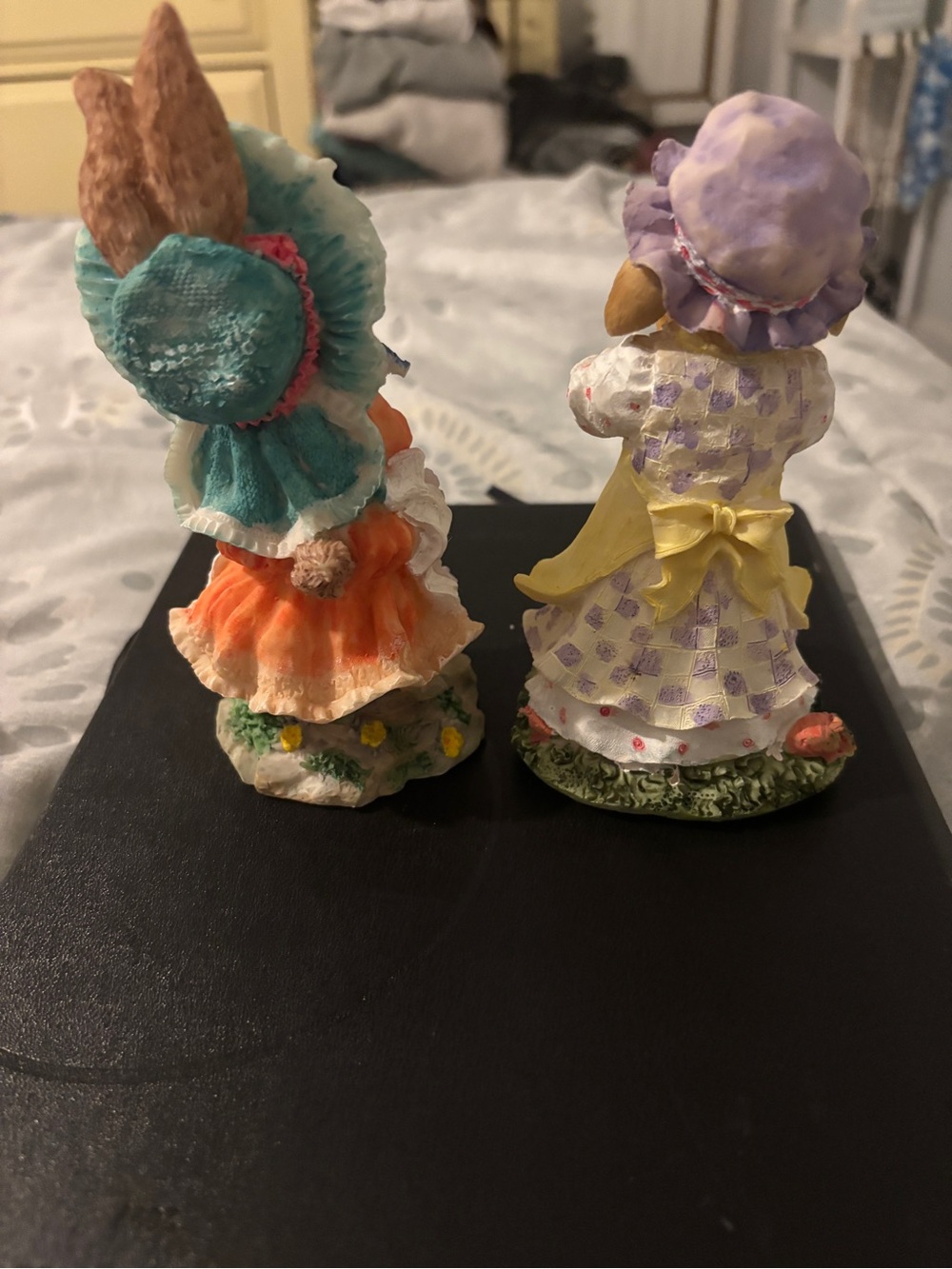 Vintage Bunny Figurine Set of 5 - Picture 10 of 16